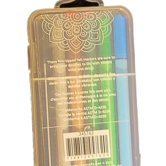 Detail Doodlers Fine-Tipped Felt Markers 12pcs - Picture 4 of 5